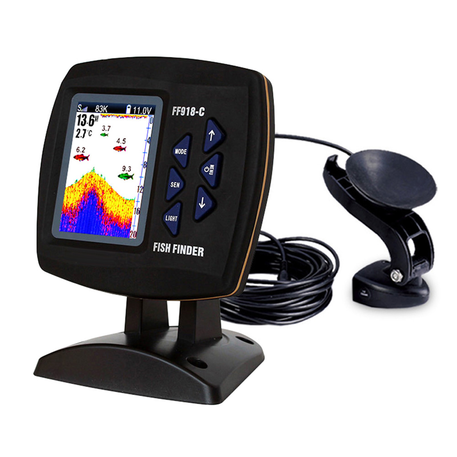 Écran couleur détecteur de poi - Fishing Boat Depth Finder avis et prix